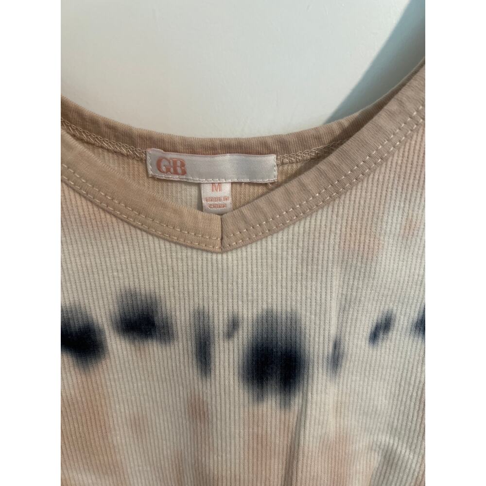 GB Girls Tie-Dye Crop Tank Top – Juniors Size Medium - Picture 2 of 4